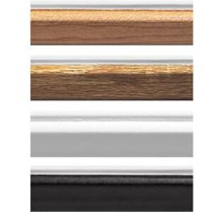 Walther Silhouette Bois 40x50 cm NOIR