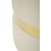 Mauro Ferretti Ensemble 2 Tabourets de Rangement Sheffild Crème