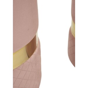 Mauro Ferretti Ensemble de 2 Tabourets Coffre Rose Sheffild