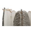 Mauro Ferretti Applique Murale Leafy Argent Blanc 24x15x29 cm