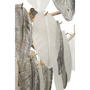 Plafonnier Leafy Multicolor Ø 60x40-87 cm 9xE14