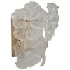 Mauro Ferretti Applique Murale Ibiscus Multicolore 33x17x28 cm 3xE14