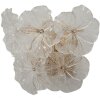 Mauro Ferretti Applique Murale Ibiscus Multicolore 33x17x28 cm 3xE14
