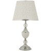 Mauro Ferretti Lampe de Table Kody argent blanc Ø 30x54 cm E27