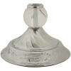 Mauro Ferretti Lampe de Table Kody argent blanc Ø 30x54 cm E27