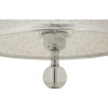 Mauro Ferretti Lampe de Table Kody argent blanc Ø 30x54 cm E27