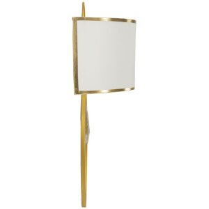 Mauro Ferretti Applique Vienna Or Blanc 26x15x50 cm E14