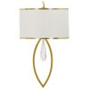 Mauro Ferretti Applique Vienna Or Blanc 26x15x50 cm E14