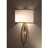 Mauro Ferretti Applique Vienna Or Blanc 26x15x50 cm E14