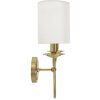 Mauro Ferretti Applique Murale Zagreb Or et Blanc 35,5x17x43 cm