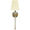 Mauro Ferretti Applique Warsaw 17x22x57 cm E14 or blanc