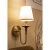 Mauro Ferretti Applique Bucharest 15x22x38 cm Or et Blanc