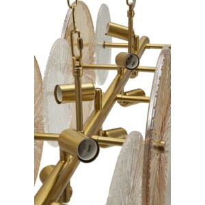 Mauro Ferretti Lustre Plafonnier Osaka 100x23x28-94 cm 8xE14