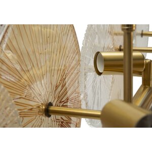 Mauro Ferretti Lustre Plafonnier Osaka 100x23x28-94 cm 8xE14