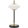 Mauro Ferretti Lampe de Table Vintage Verre et Fer Ø22x46 cm
