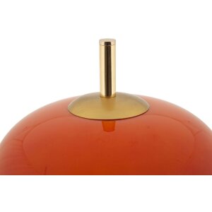 Mauro Ferretti Lampe de Table Oldy Verre et Fer Ø30x16x53 cm E27