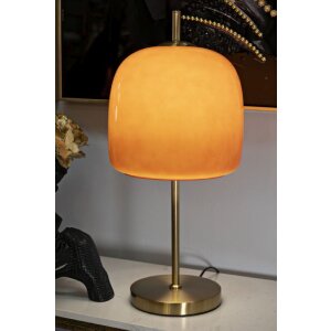 Mauro Ferretti Lampe de Table Oldy Verre et Fer Ø30x16x53 cm E27