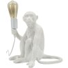 Mauro Ferretti Lampe de table Singe assis blanc 33x33x32 cm