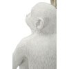 Mauro Ferretti Lampe de table Singe assis blanc 33x33x32 cm