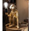 Lampe de table Singe Assis Doré Mauro Ferretti