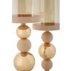 Mauro Ferretti Set de 2 Bougeoirs Glassy Rose Ø 10x32/36 cm
