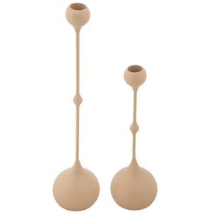 Mauro Ferretti Bougeoirs Slimmy Rosa – Set de 2...