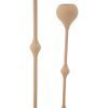 Mauro Ferretti Bougeoirs Slimmy Rosa – Set de 2 Ø 8x26/37 cm