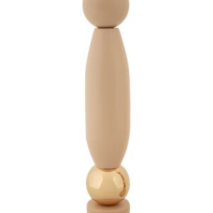 Mauro Ferretti Bougeoir Strek Rose - Ensemble de 2 Ø 9,5x25/30 cm