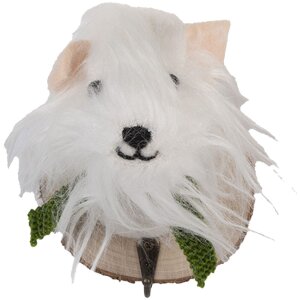 Clayre & Eef 66295 Crochet Mural Chien en Feutre...
