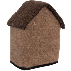 Clayre & Eef Maison en feutre 12x7x14 cm