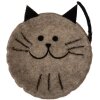 Clayre & Eef 66300 Panier en feutre Chien 18x18x6 cm