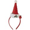Clayre & Eef Bandeau de Noël à Bonnet LED 12x7x27 cm