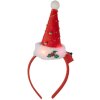 Clayre & Eef Bandeau de Noël à Bonnet LED 12x7x27 cm