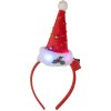 Clayre & Eef Bandeau de Noël à Bonnet LED 12x7x27 cm