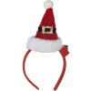 Clayre & Eef Serre-tête Noël Bonnet LED 12x7x27 cm