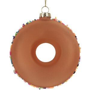 Clayre & Eef Suspension de Noël Ø 10x4 cm