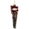 Clayre & Eef 6GL5257 Ornement de Noël Argenté 4x3x13 cm