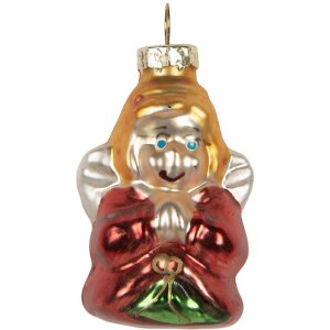 Clayre & Eef 6GL5262 Ensemble de 20 Décorations de Noël 28x20x4 cm