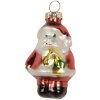 Clayre & Eef 6GL5262 Ensemble de 20 Décorations de Noël 28x20x4 cm