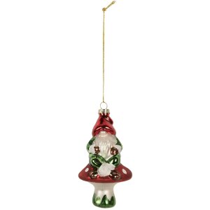 Ornement de Noël Clayre & Eef 6GL5263 7x6x13 cm...