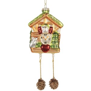 Ornement de Noël Clayre & Eef 6GL5265 7x4x10/17...