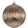 Boule de Noël Clayre & Eef Transparent Argent 15cm