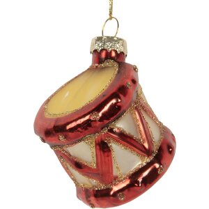 Clayre & Eef Ornement de Noël Ø 4x5 cm...