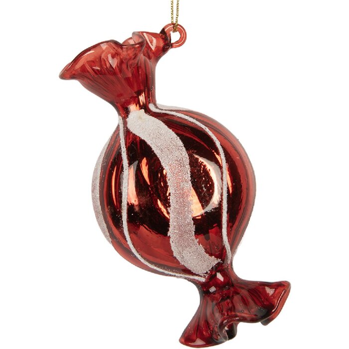 Clayre & Eef 6GL5282 Ornement de Noël 5x4x10 cm