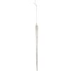 Clayre & Eef 6GL5284 Ornement de Noël Verre 2x25 cm