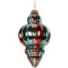 Boule de Noël Clayre & Eef Ø 7x12 cm Multicolore