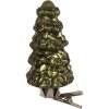 Clayre & Eef 6GL5318 Ornement de Noël à Clip Ø 4x9 cm