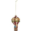 Clayre & Eef 6GL5323 Ornement de Noël Multicolore Ø 8x14 cm
