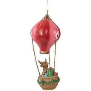 Décoration Suspendue Cerf Ballon Ø 7x17 cm...