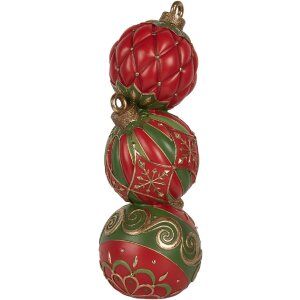 Clayre & Eef Boule de Noël LED 14x40 cm